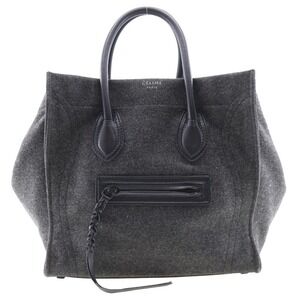 Celine Luggage Phantom Tote Bag Felt Open